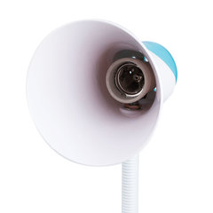 Настольная лампа / светильник SONNEN OU-607, на подставке, цоколь Е27, белый/<wbr/>синий, 236681