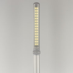 Настольная лампа / светильник SONNEN PH-3609, на подставке, LED, 9 Вт, металлический корпус, серый, 236688