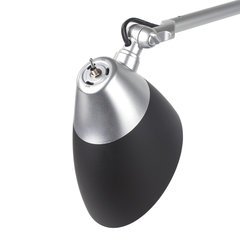 Настольная лампа / светильник SONNEN PH-104, на подставке, LED, 8 Вт, металлический корпус, черный, 236690