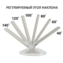 Демосистема настольная на 10 панелей, с 10 цветными панелями А4, серая, BRAUBERG &laquo;EXTRA&raquo;, 236715