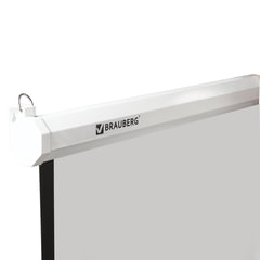 Экран проекционный настенный (150&times;150 см), матовый, 1:1, BRAUBERG &laquo;WALL&raquo;, 236725