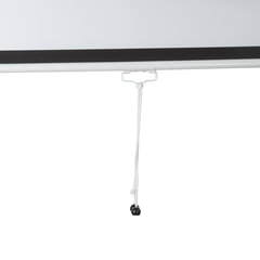 Экран проекционный настенный (180&times;180 см), матовый, 1:1, BRAUBERG &laquo;WALL&raquo;, 236726