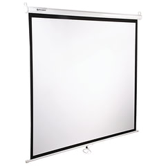 Экран проекционный настенный (180&times;180 см), матовый, 1:1, BRAUBERG &laquo;WALL&raquo;, 236726