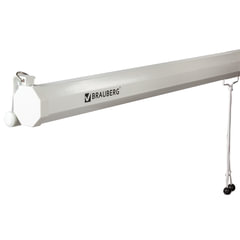 Экран проекционный настенный (150&times;200 см), матовый, 4:3, BRAUBERG WALL, 236728