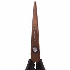 Ножницы BRAUBERG &laquo;Heavy Duty&raquo;, 165 мм, суперпрочные, титановое покрытие, 2-сторонняя заточка, 236789