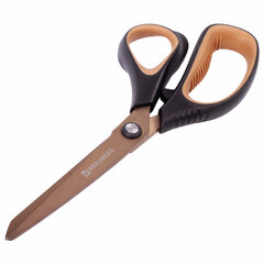 Ножницы BRAUBERG &laquo;Heavy Duty&raquo;, 210 мм, суперпрочные, титановое покрытие, 2-х сторонняя заточка, 236790