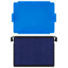 Датер самонаборный 6 строк+дата, оттиск 60&times;40 мм, синий, TRODAT 4727 Bank, КАССЫ В КОМПЛЕКТЕ