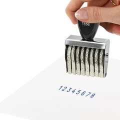 Нумератор ручной ленточный, 8 разрядов, оттиск 38&times;5 мм, TRODAT 1558