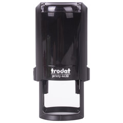 Оснастка для печатей, оттиск D=30 мм, синий, TRODAT 4630 PRINTY 4.0, подушка в комплекте