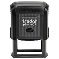 Оснастка для штампа, размер оттиска 50&times;30 мм, синий, TRODAT 4929, подушка в комплекте