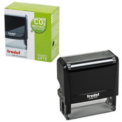 Оснастка для штампа, размер оттиска 70&times;25 мм, синий, TRODAT 4915 P4, подушка в комплекте