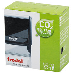 Оснастка для штампа, размер оттиска 70&times;25 мм, синий, TRODAT 4915 P4, подушка в комплекте