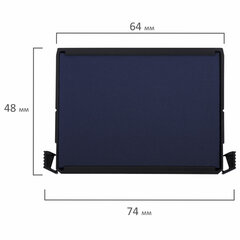 Подушка сменная TRODAT 6/<wbr/>4927, 60&times;40 мм, синяя, ДЛЯ TRODAT 4927, 4727, 200411