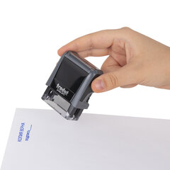 Штамп стандартный "КОПИЯ ВЕРНА, подпись", оттиск 38&times;14 мм, синий, TRODAT 4911P4-3.42