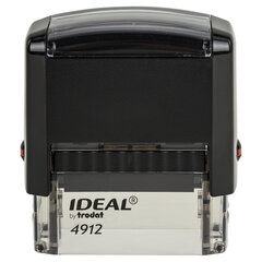 Оснастка для штампа, размер оттиска 47&times;18 мм, синий, TRODAT IDEAL 4912 P2, подушка в комплекте