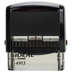Оснастка для штампа, размер оттиска 58&times;22 мм, синий, TRODAT IDEAL 4913 P2, подушка в комплекте