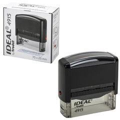 Оснастка для штампа, размер оттиска 70&times;25 мм, синий, TRODAT IDEAL 4915 P2, подушка в комплекте