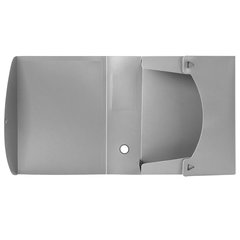 Короб архивный (330&times;245 мм), 100 мм, пластик, разборный, до 900 листов, серый, 0,9 мм, BRAUBERG &laquo;Energy&raquo;, 236855