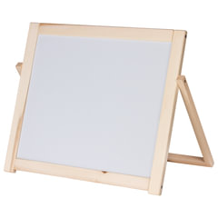 Доска двустороняя для мела и маркеров (35&times;41 см), настольная, подставка, черная/<wbr/>белая, ПИФАГОР, 236888