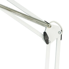 Настольная лампа светильник Леда С20 ПРО на струбцине, СВЕТОДИОДНАЯ, 8 Вт, ЛУПА (4,5/<wbr/>9 раз), белый