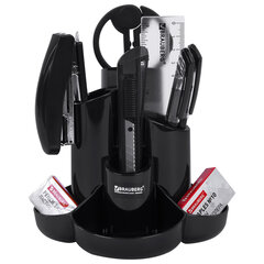 Канцелярский набор BRAUBERG &laquo;Богемия&raquo;, 10 предметов, черный, 236951