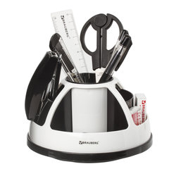 Изображение товара Канцелярский набор BRAUBERG ULTRA с вращающейся подставкой 10 предметов