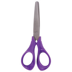 Ножницы ЮНЛАНДИЯ &laquo;КОТИК МЯУ&raquo;, 130 мм, картонная упаковка с подвесом, ассорти, 236978