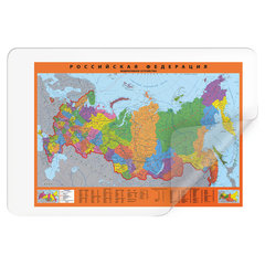 Коврик-подкладка настольный для письма, 38&times;59 см, STAFF, прозрачный, 237088