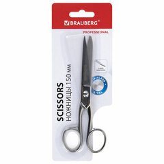 Изображение товара Ножницы цельнометаллические BRAUBERG Professional 150 мм для правши