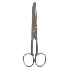Ножницы цельнометаллические BRAUBERG &laquo;Professional&raquo;, 175 мм, классической формы, 237102