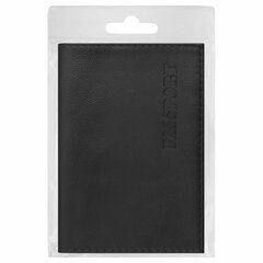 Обложка для паспорта натуральная кожа галант, &laquo;PASSPORT&raquo;, черная, BRAUBERG, 237179