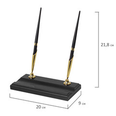 Набор подарочный настольный BESTAR &laquo;Artemis&raquo; из дерева, 11 предметов, цвет &laquo;черное дерево&raquo;, 237216