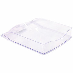 Лоток горизонтальный для бумаг BRAUBERG &laquo;Delta&raquo;, A4 (340&times;270&times;60 мм), прозрачный, 237262