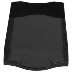 Лоток горизонтальный для бумаг BRAUBERG &laquo;Delta&raquo;, A4 (340&times;270&times;60 мм), черный, 237268