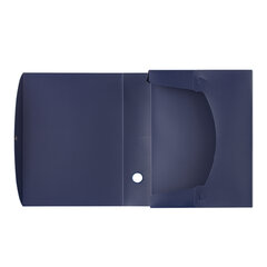 Короб архивный (330&times;245 мм), 70 мм, пластик, разборный, до 750 листов, синий, 0,7 мм, STAFF, 237274