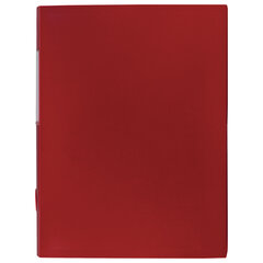 Короб архивный (330&times;245 мм), 70 мм, пластик, разборный, до 750 листов, красный, 0,7 мм, STAFF, 237276