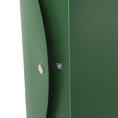 Короб архивный (330&times;245 мм), 70 мм, пластик, разборный, до 750 листов, зеленый, 0,7 мм, STAFF, 237277