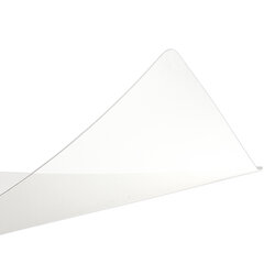 Коврик-подкладка настольный сверхпрочный 500&times;1200 мм, прозрачный, 1 мм, BRAUBERG, 237372