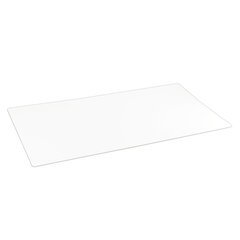Коврик-подкладка настольный сверхпрочный 600&times;1200 мм, прозрачный, 1 мм, BRAUBERG, 237373