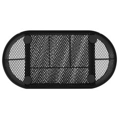 Подставка-органайзер металлическая BRAUBERG &laquo;Germanium&raquo;, 9 секций, 105&times;220&times;110 мм, черная, 237418