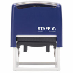 Штамп самонаборный 8-строчный STAFF, оттиск 60&times;40 мм, &laquo;Printer 8027&raquo;, КАССЫ В КОМПЛЕКТЕ, 237430