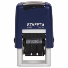 Датер-мини STAFF, месяц цифрами, оттиск 22&times;4 мм, &laquo;Printer 7810 BANK&raquo;, 237433