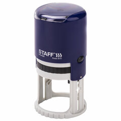 Печать самонаборная STAFF, 1 круг, оттиск D=40, &laquo;Printer 8010&raquo;, КАССА В КОМПЛЕКТЕ, 237437