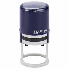 Печать самонаборная STAFF, 2 круга, оттиск D=40, &laquo;Printer 8020&raquo;, КАССА В КОМПЛЕКТЕ, 237439