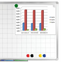Магниты МАЛОГО ДИАМЕТРА 20 мм, НАБОР 6 шт., ассорти, BRAUBERG &laquo;STANDARD&raquo;, 237469