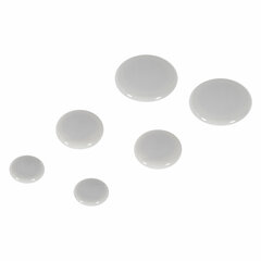 Магниты BRAUBERG &laquo;STANDARD&raquo;, НАБОР 20 мм &mdash; 2 шт., 30 мм &mdash; 2 шт., 40 мм &mdash; 2 шт., серые, BRAUBERG, 237473