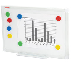 Магниты МОЩНЫЕ 30 мм, НАБОР 8 шт., ассорти, BRAUBERG &laquo;SUPER&raquo;, 237479