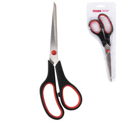 Изображение товара Ножницы STAFF EVERYDAY 215 мм для правши, нержавеющая сталь, резиновые вставки, ПВХ чехол