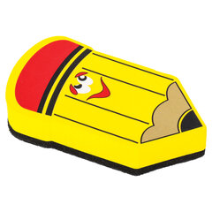 Стиратели магнитные для магнитно-маркерной доски ЮНЛАНДИЯ &laquo;Карандаш&raquo;, 55&times;100 мм, КОМПЛЕКТ 3 ШТ., 237508.