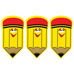 Стиратели магнитные для магнитно-маркерной доски ЮНЛАНДИЯ &laquo;Карандаш&raquo;, 55&times;100 мм, КОМПЛЕКТ 3 ШТ., 237508.